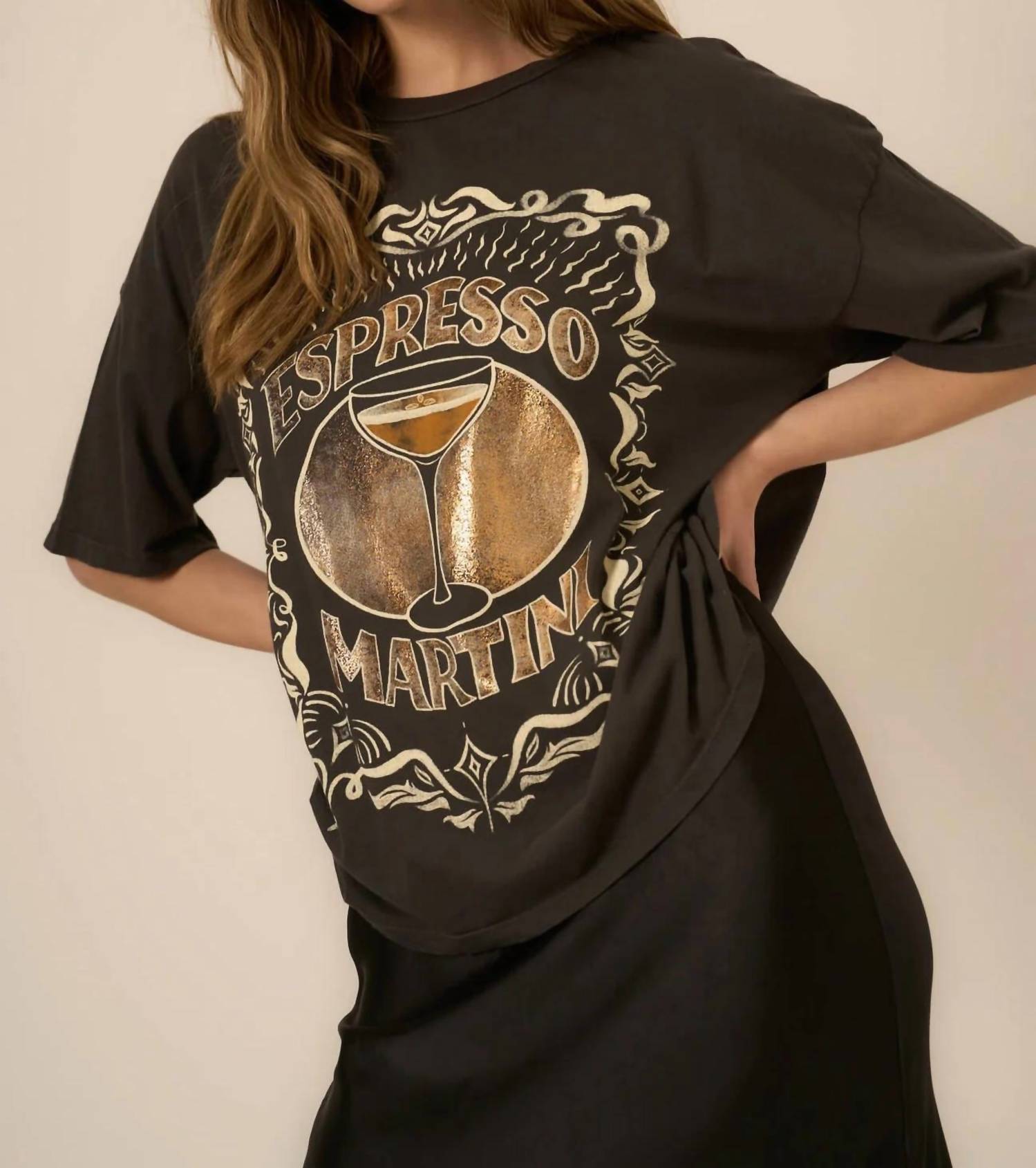 Project Social T - Espresso Martini Foil Tee