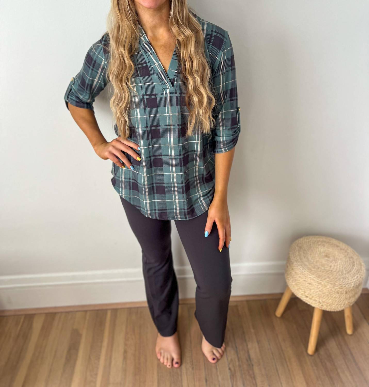 Heimish Usa - Logan Stretchy Flare Pants