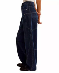 Free People - High-rise Barrel Jeans