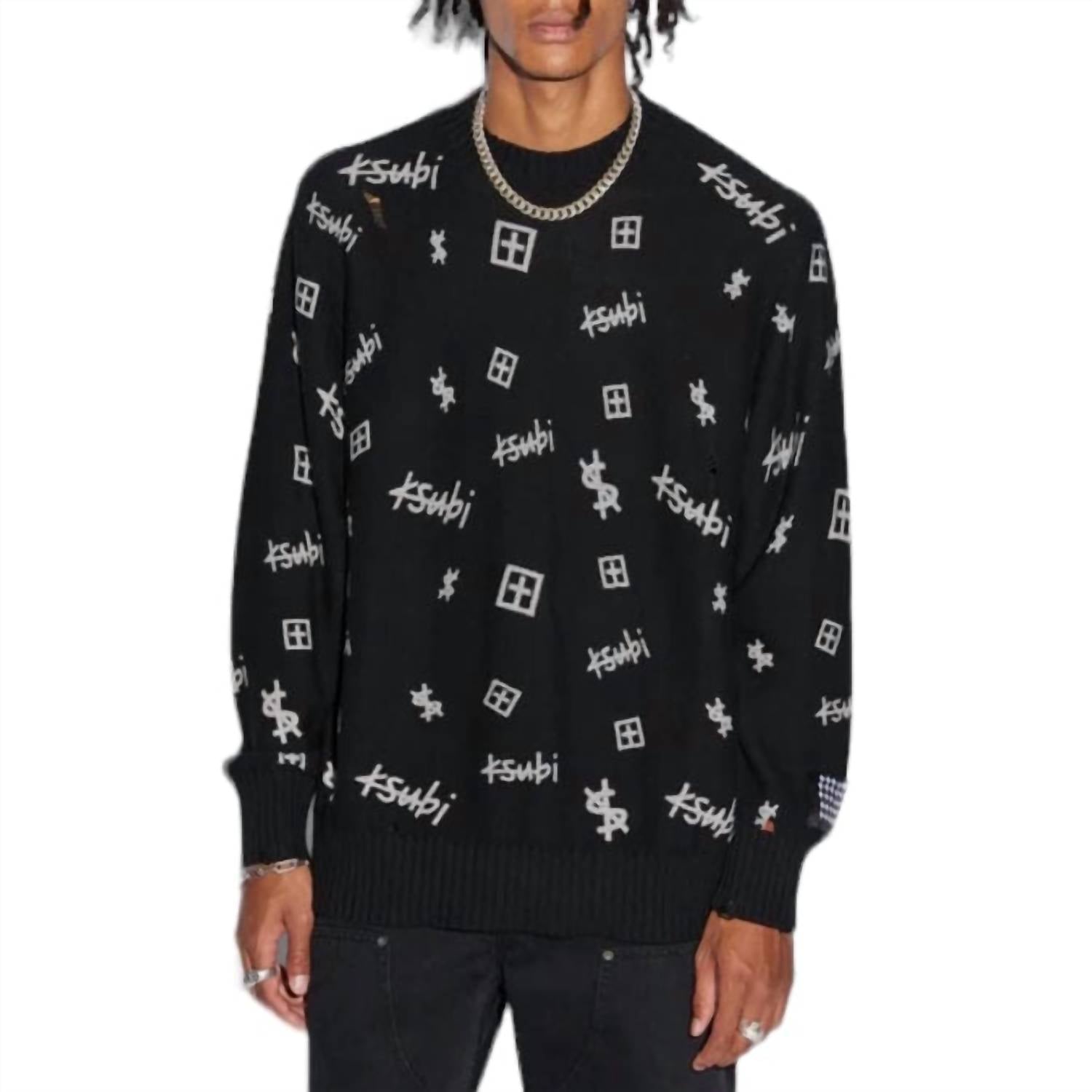Ksubi - Trash Box Knit Crew Sweater