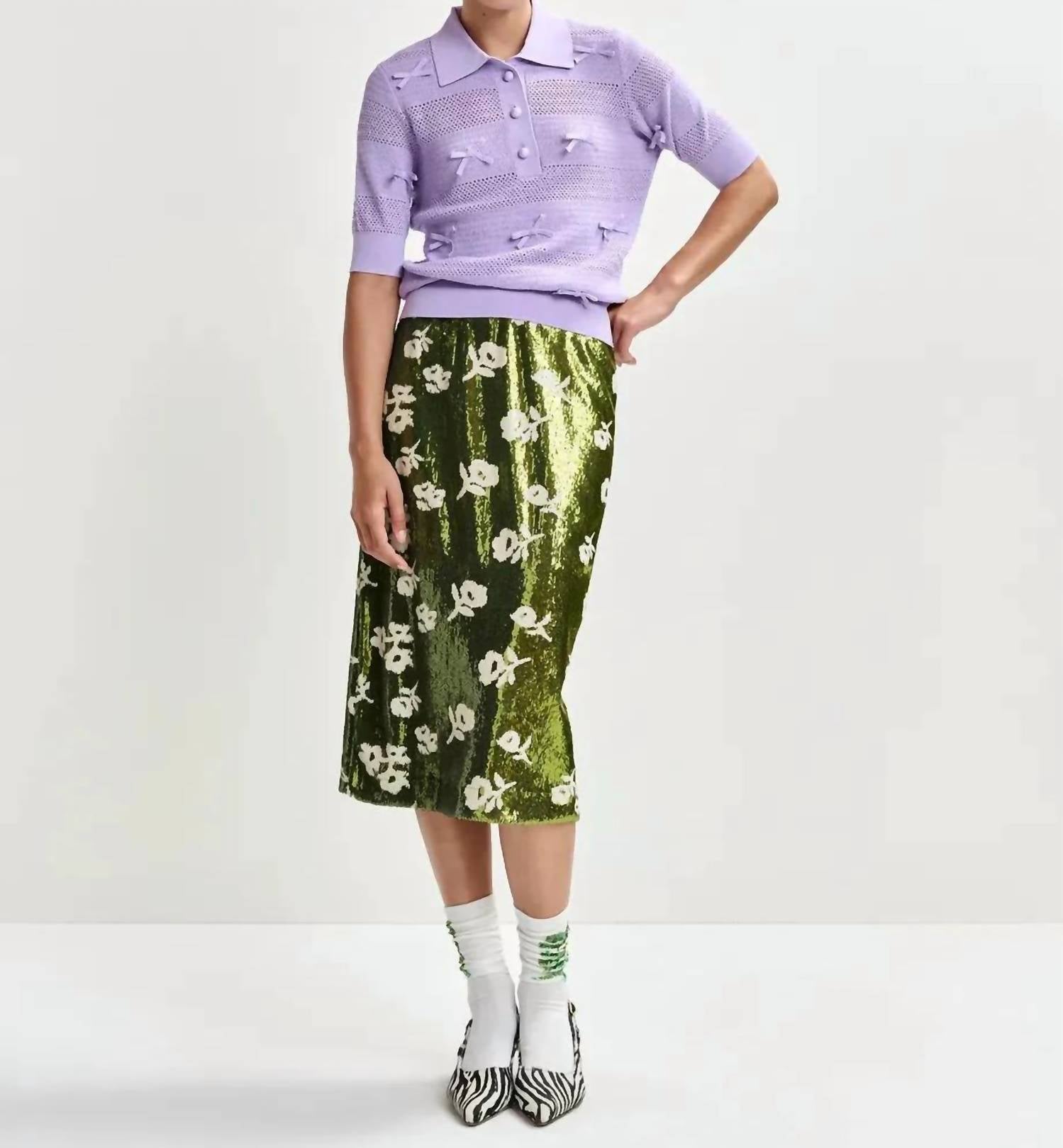 Essentiel Antwerp - Jorinda Sequin Skirt