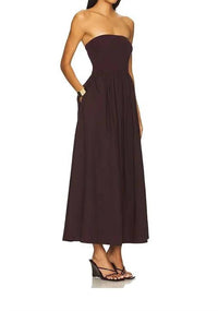 Enza Costa - Cotton Resort Strapless Dress