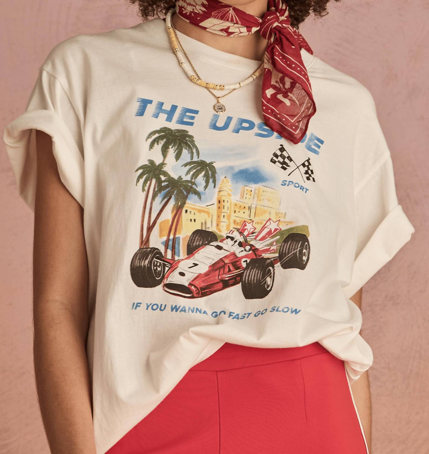 The Upside - Raceway Sammi Short Sleeve Tee