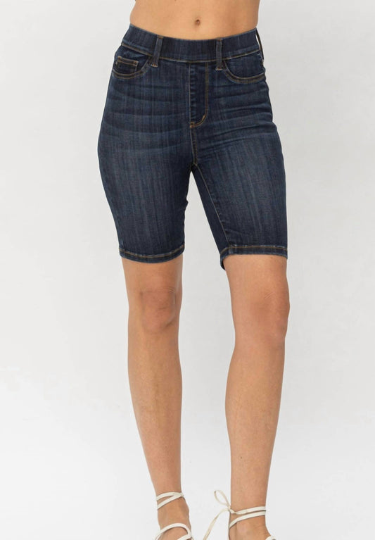 Judy Blue - High Waist Pull On Jegging Short