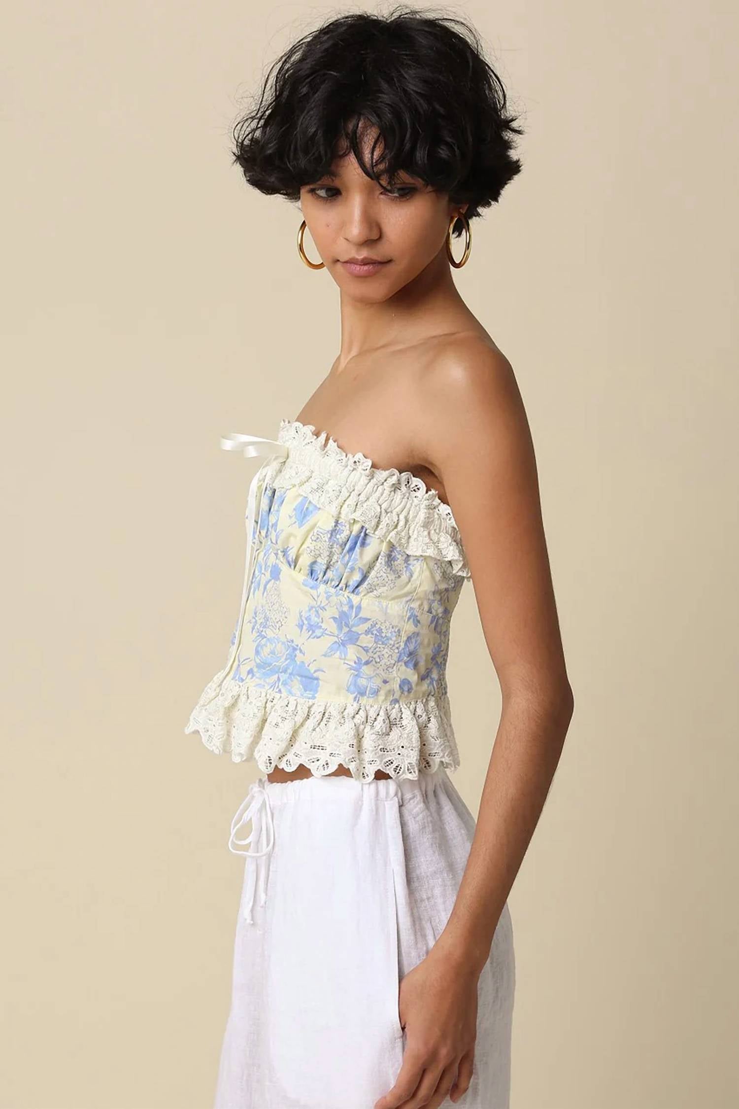 Olivaceous - Savannah Strapless Top