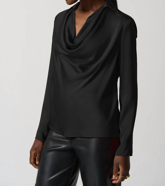 Joseph Ribkoff - Satin Blouse Top