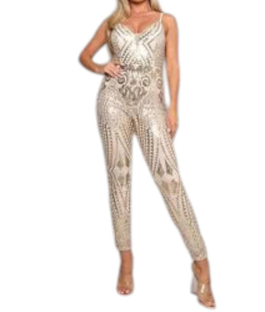 Omg Styles - Sequin Jumpsuit