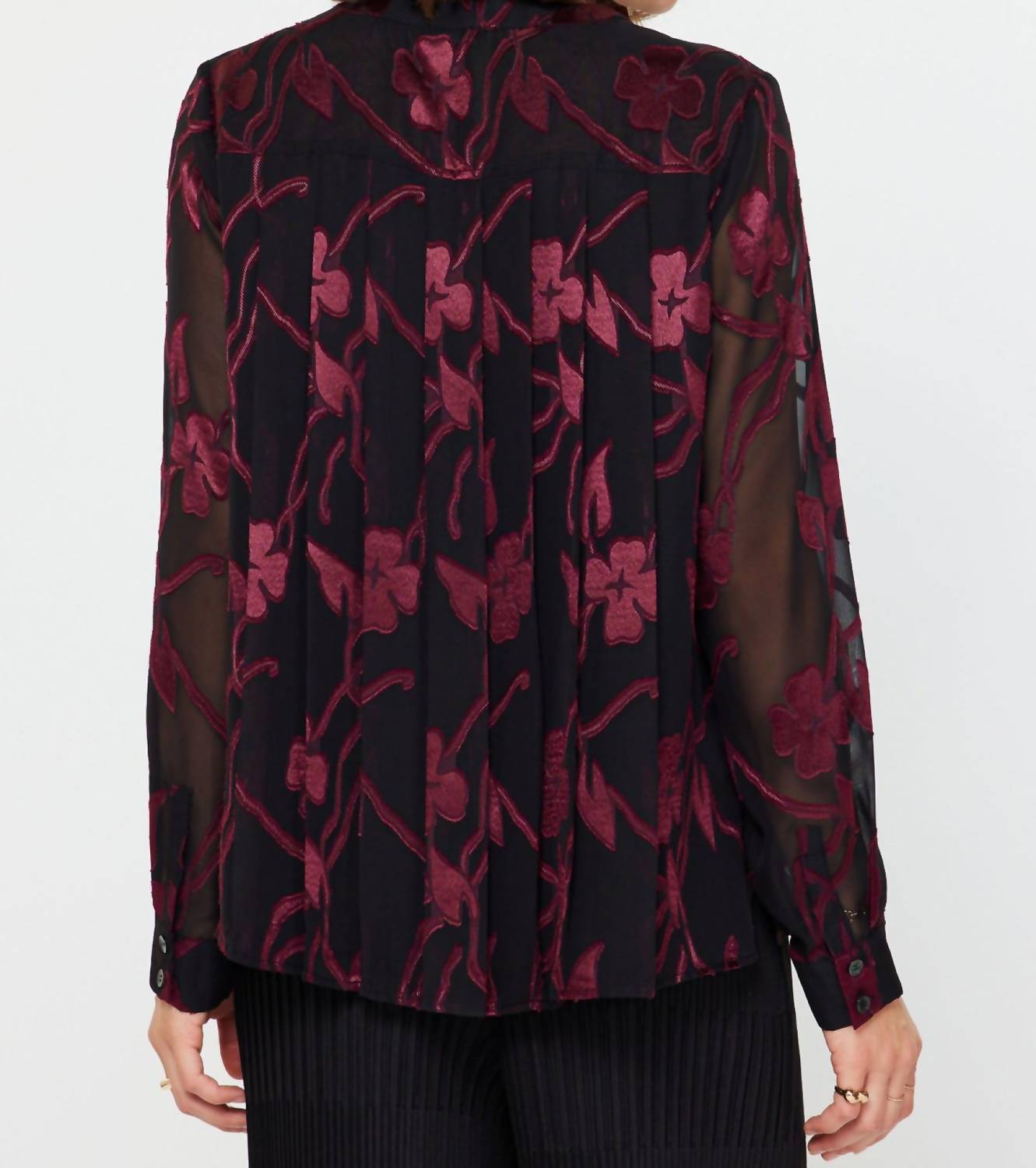 Current Air - Holiday Long Sleeve Blouse