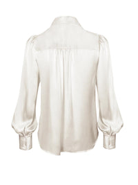 Gold Hawk - Women's Romantic Silk Shirt