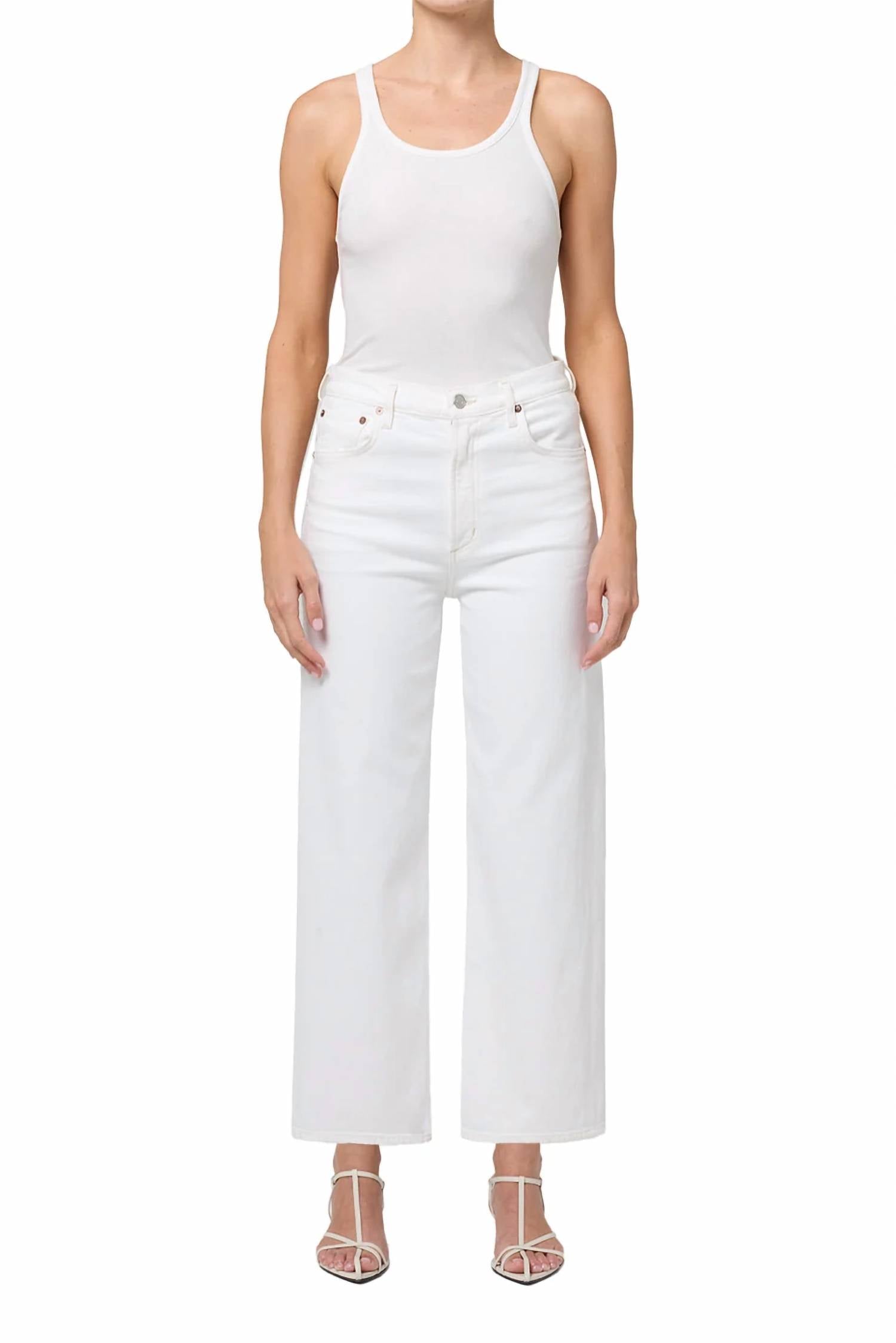 Agolde - Ren High Rise Cropped Jean