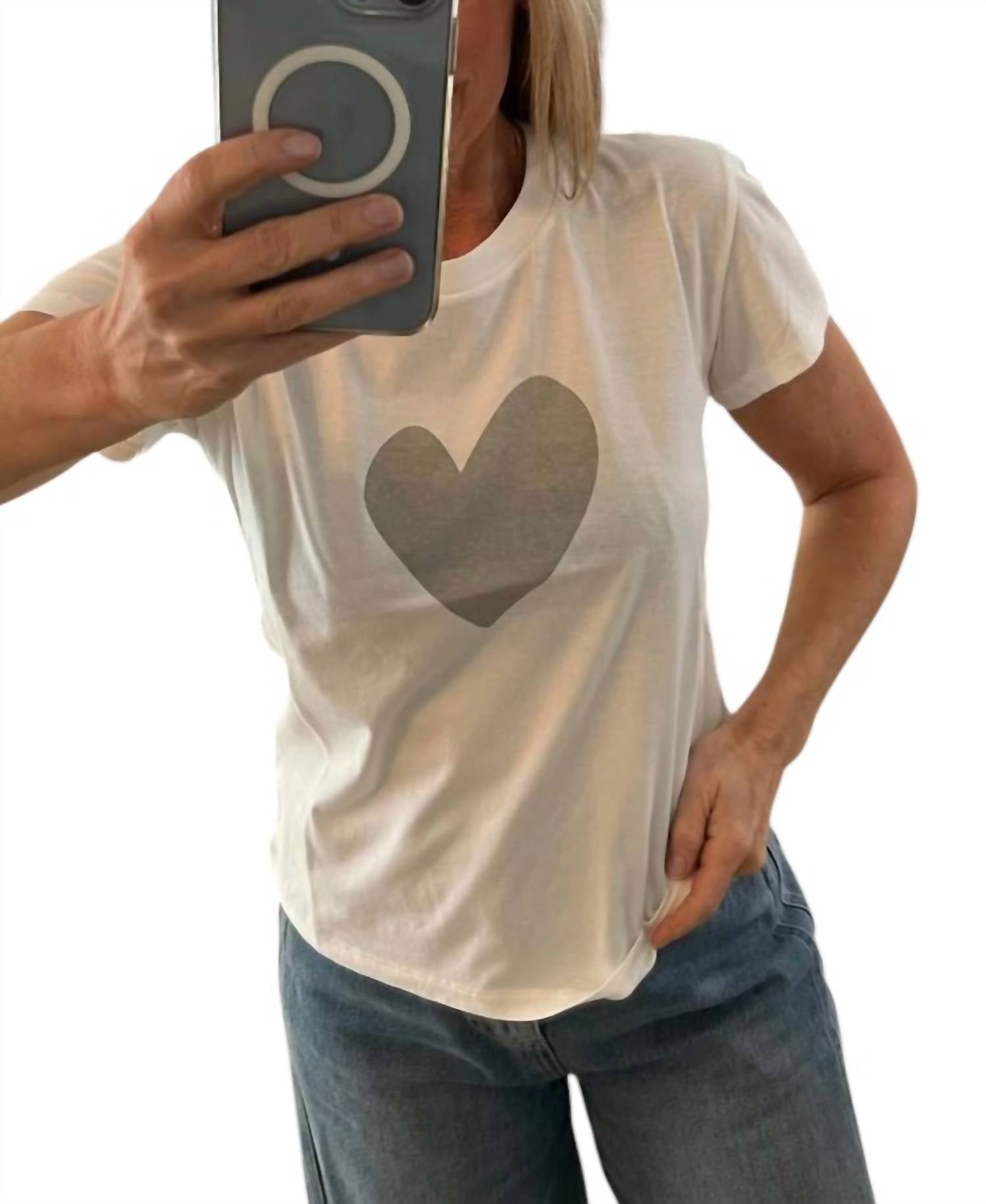 Kerri Rosenthal - Suke Imperfect Heart Tee