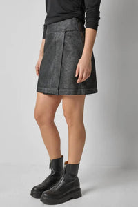 Lilla P - Metallic Mini Skirt