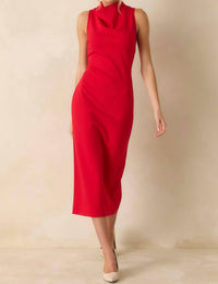 Spanx - Sleeveless T-neck Midi Dress