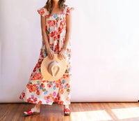 Sunshine Tienda - Women's Flower Olla Dress