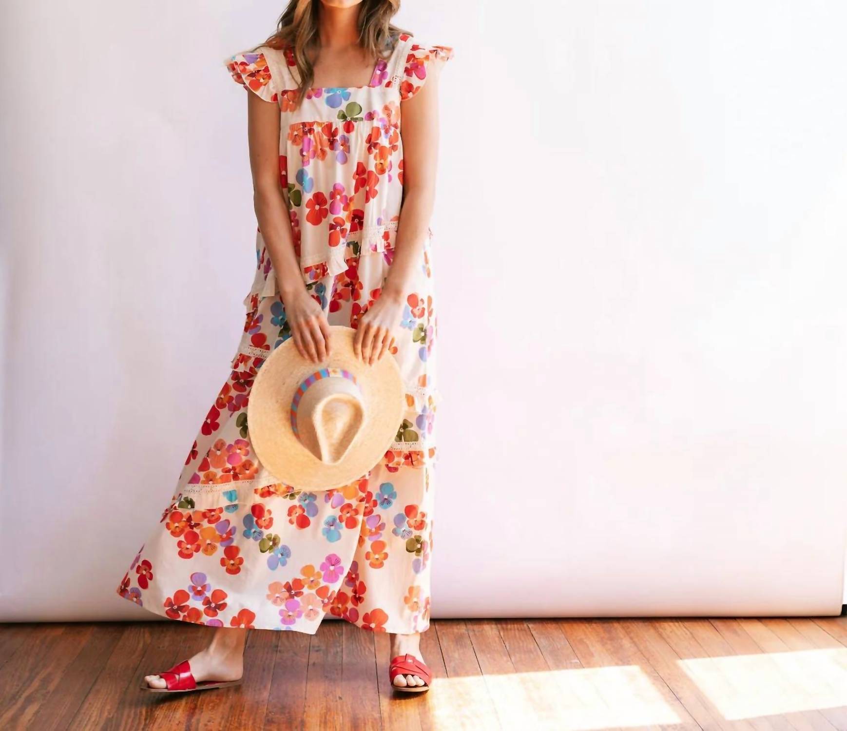Sunshine Tienda - Women's Flower Olla Dress