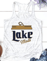 Bella + Canvas - Women's Lake Mode Beer Can Graphic Tank Top