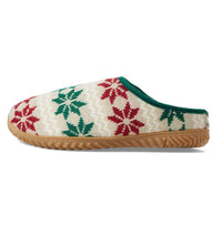 Staheekum Unisex Holiday Party Slipper in oat - women's shoe - detail view