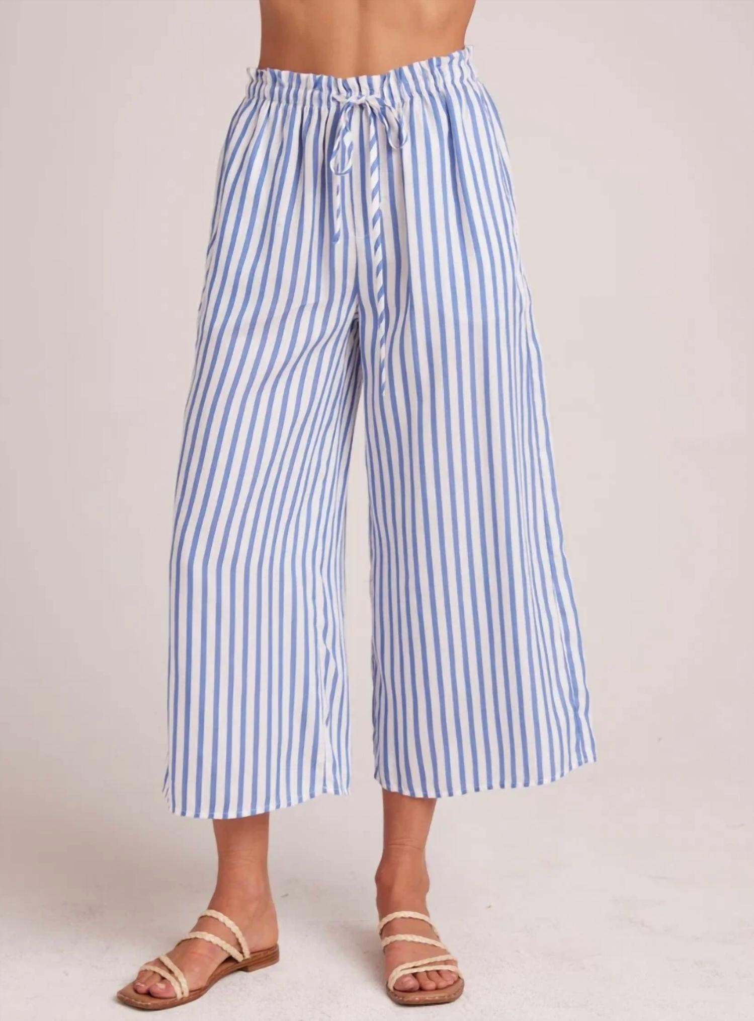Bella Dahl - Striped Capri Pant