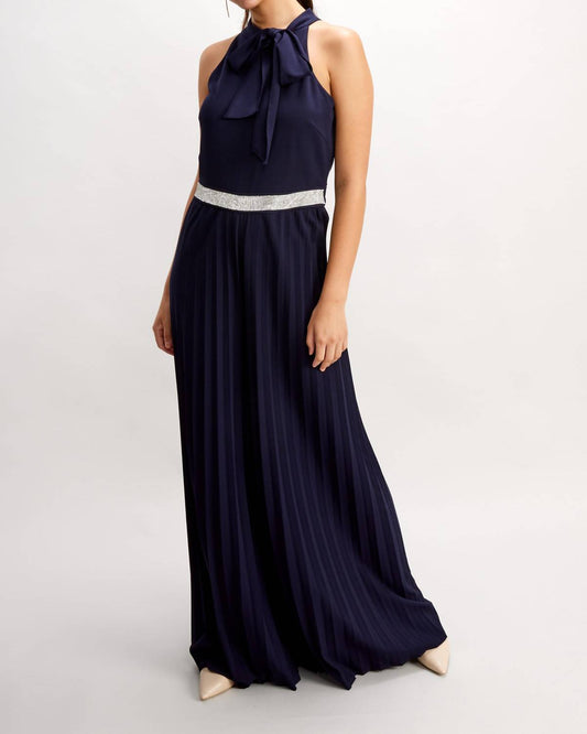 Frank Lyman - Pleat Stone Jumpsuit