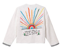 Me369 - Women's Margaret Collarless Jacket