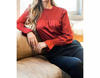 Thml - Smocked Shoulder Blouse