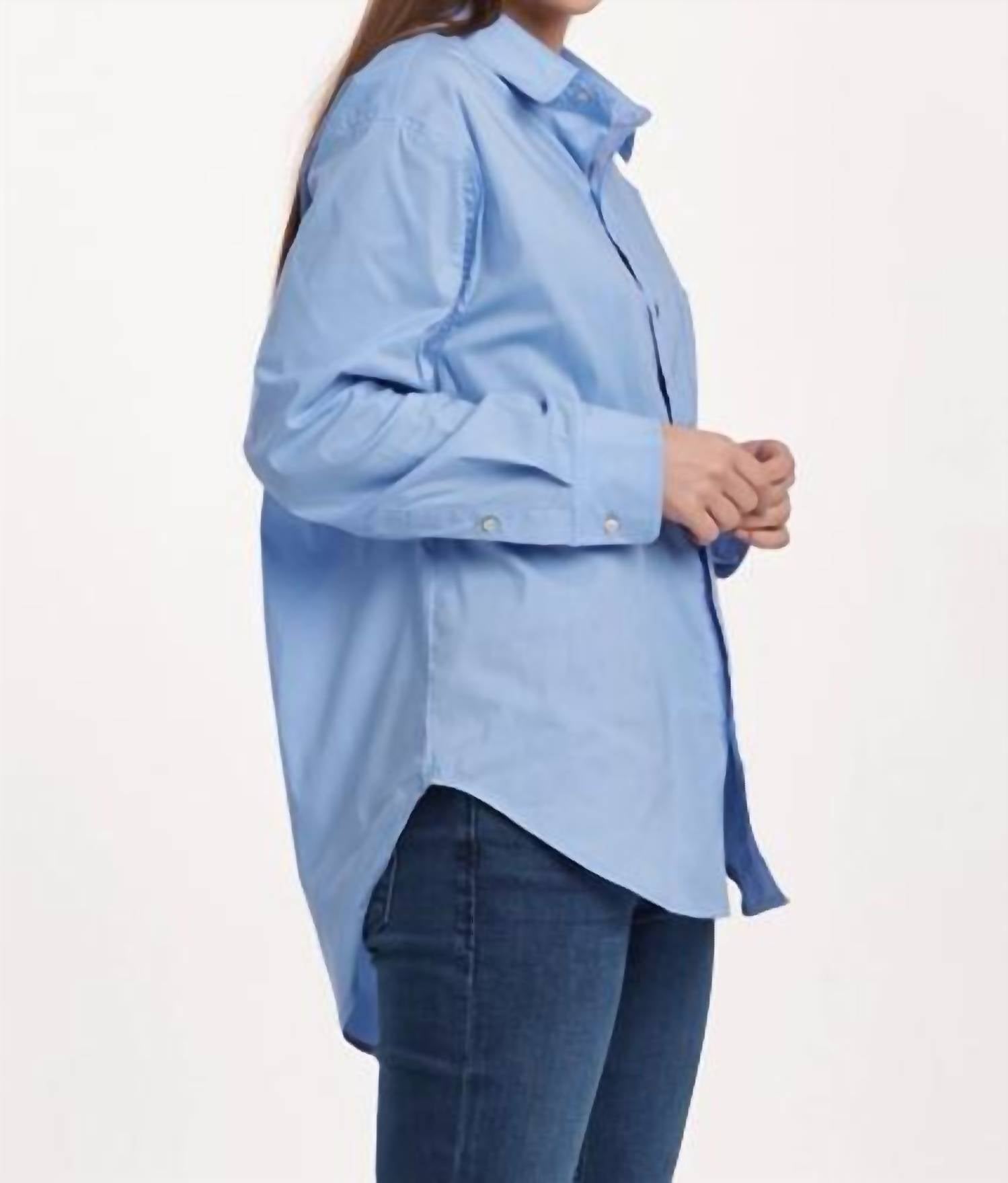 Dear John Denim - Lola Oversized Button-down Boyfriend Shirt