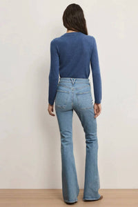 Veronica Beard - Beverly Patch-pocket Skinny Flare Jean