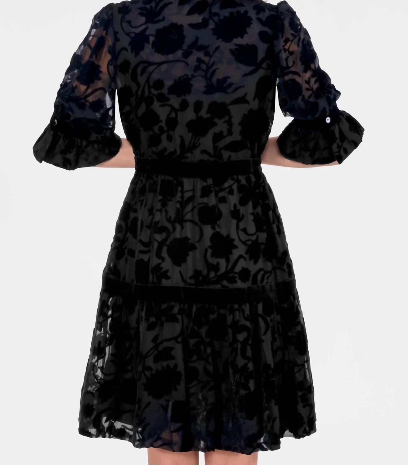 Gretchen Scott - Luxe Garden Tear Drop Mini Dress