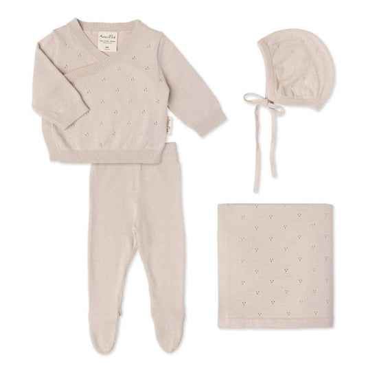 Aster & Oak - Heirloom Knit 4-Piece Gift Set