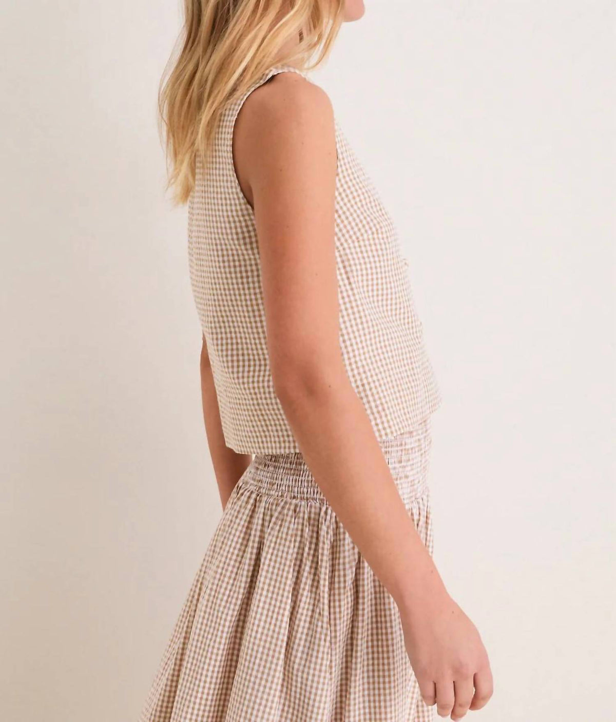 Emerson Fry - Button Front Wide Hem Top