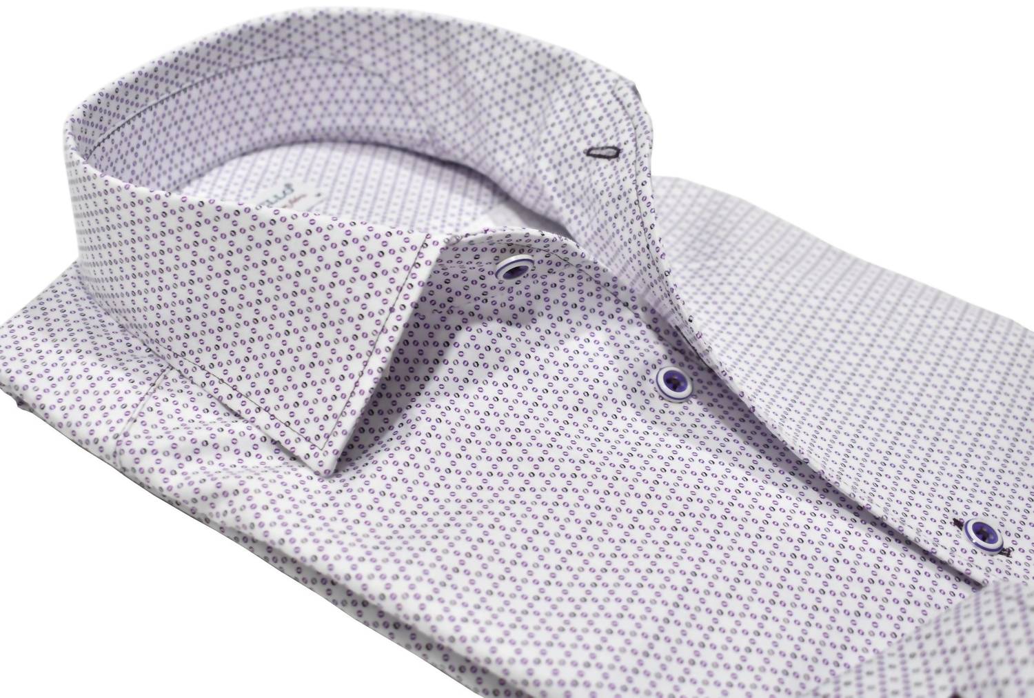 Marcello - Men's Montana Roll Collar Shirt