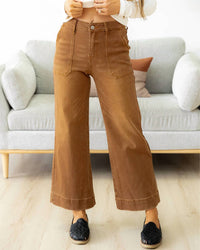 Indie & Co - Cropped High Rise Jeans