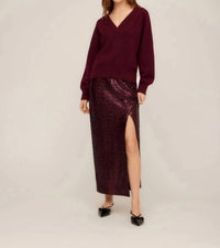 Fifteen Twenty - Heather V-neck Sweater