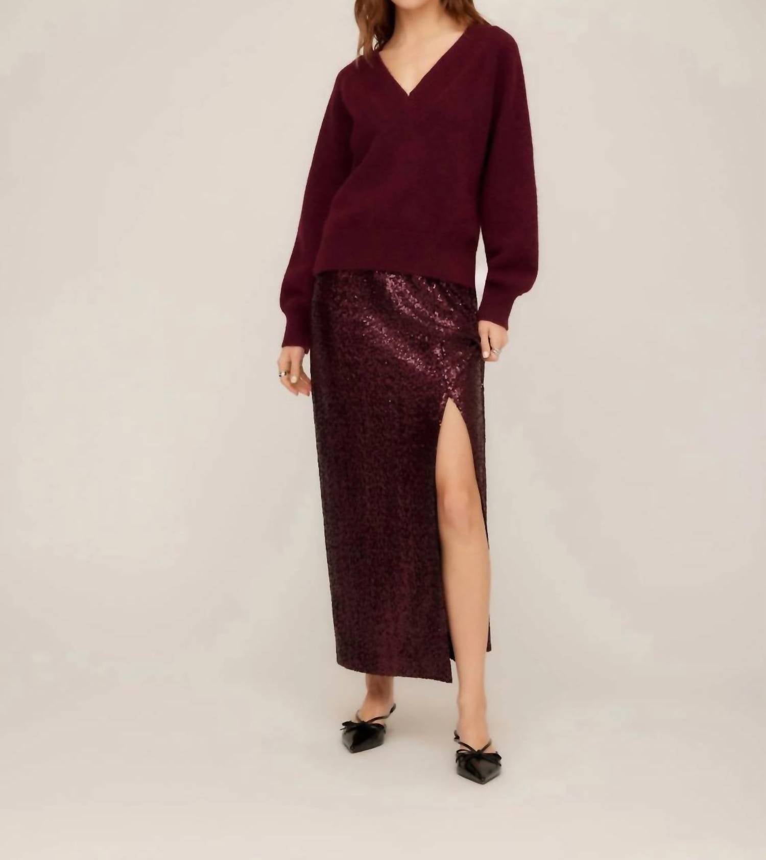 Fifteen Twenty - Heather V-neck Sweater