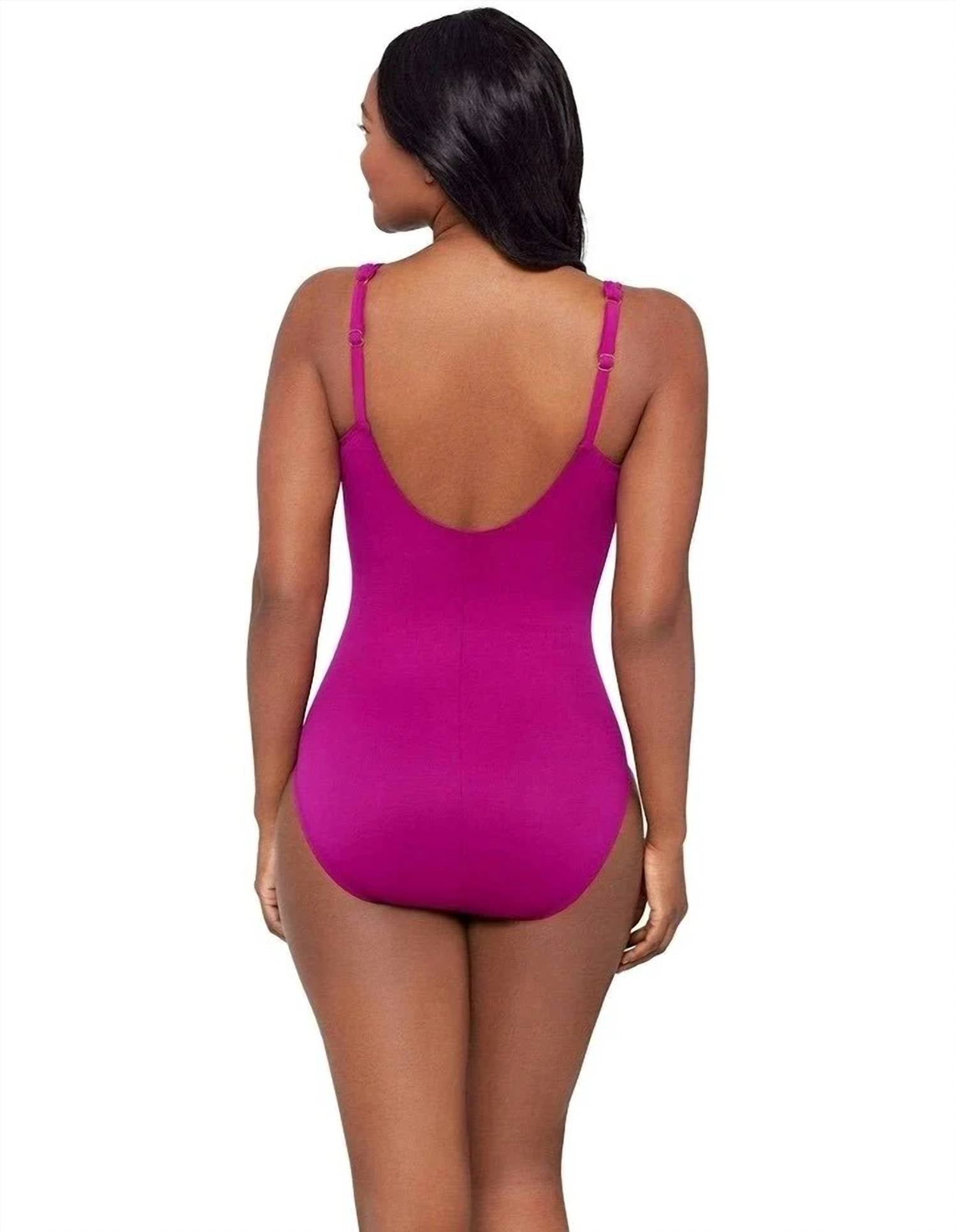 Miraclesuit - Razzle Siren Crossover Shaping One-piece Swimsuit