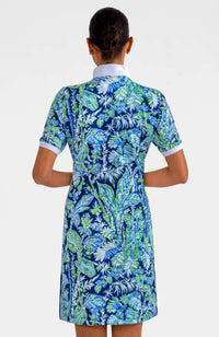 Gretchen Scott - Vintage Vines Serve it Up Short Sleeve Dress