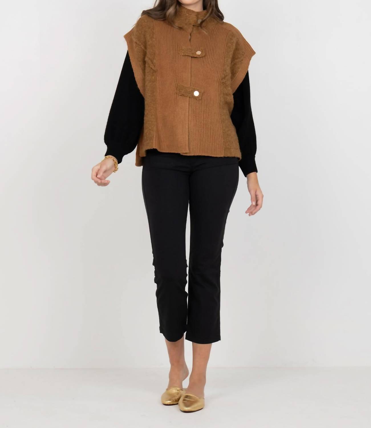 Emily Mccarthy - Dublin Mock Neck Cape