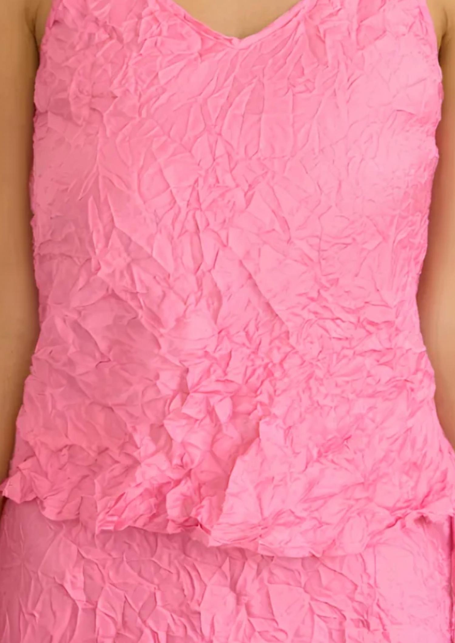 Brazeau Tricot - Crinkle Cami Top