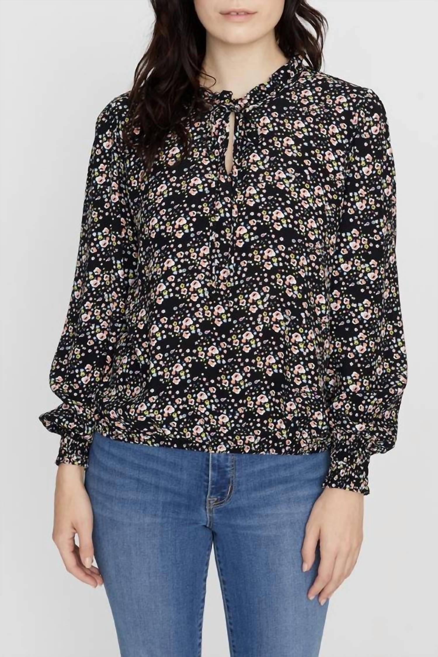 Resolution Smocked Sleeve Blouse