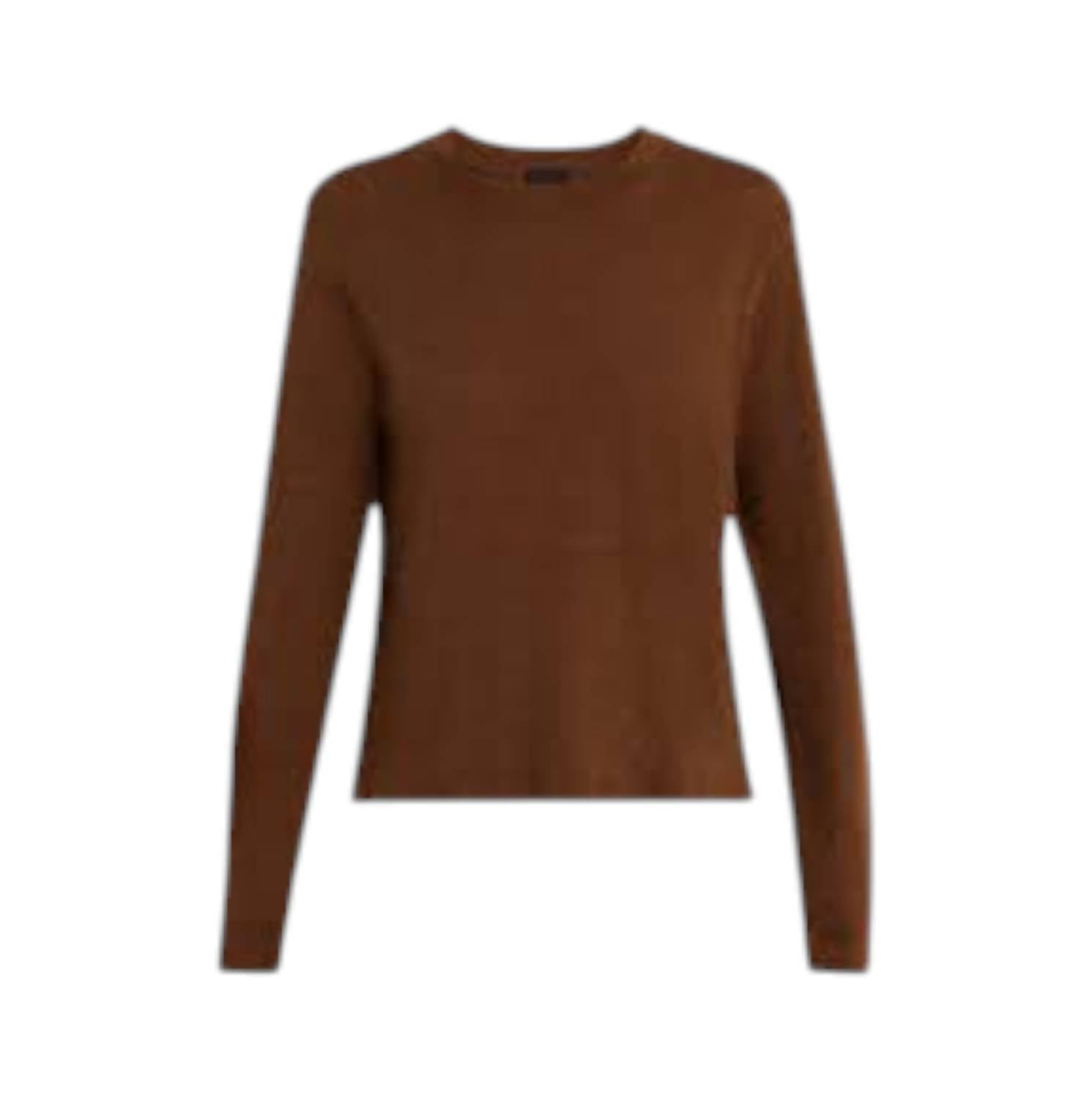 Atm - Women's Slub Jersey Long Sleeve Crop Tee