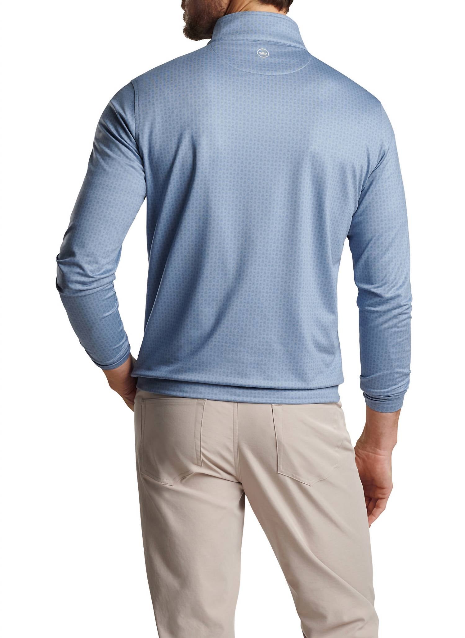 Peter Millar - Perth Skull In One Performance Quarter-zip Sweater