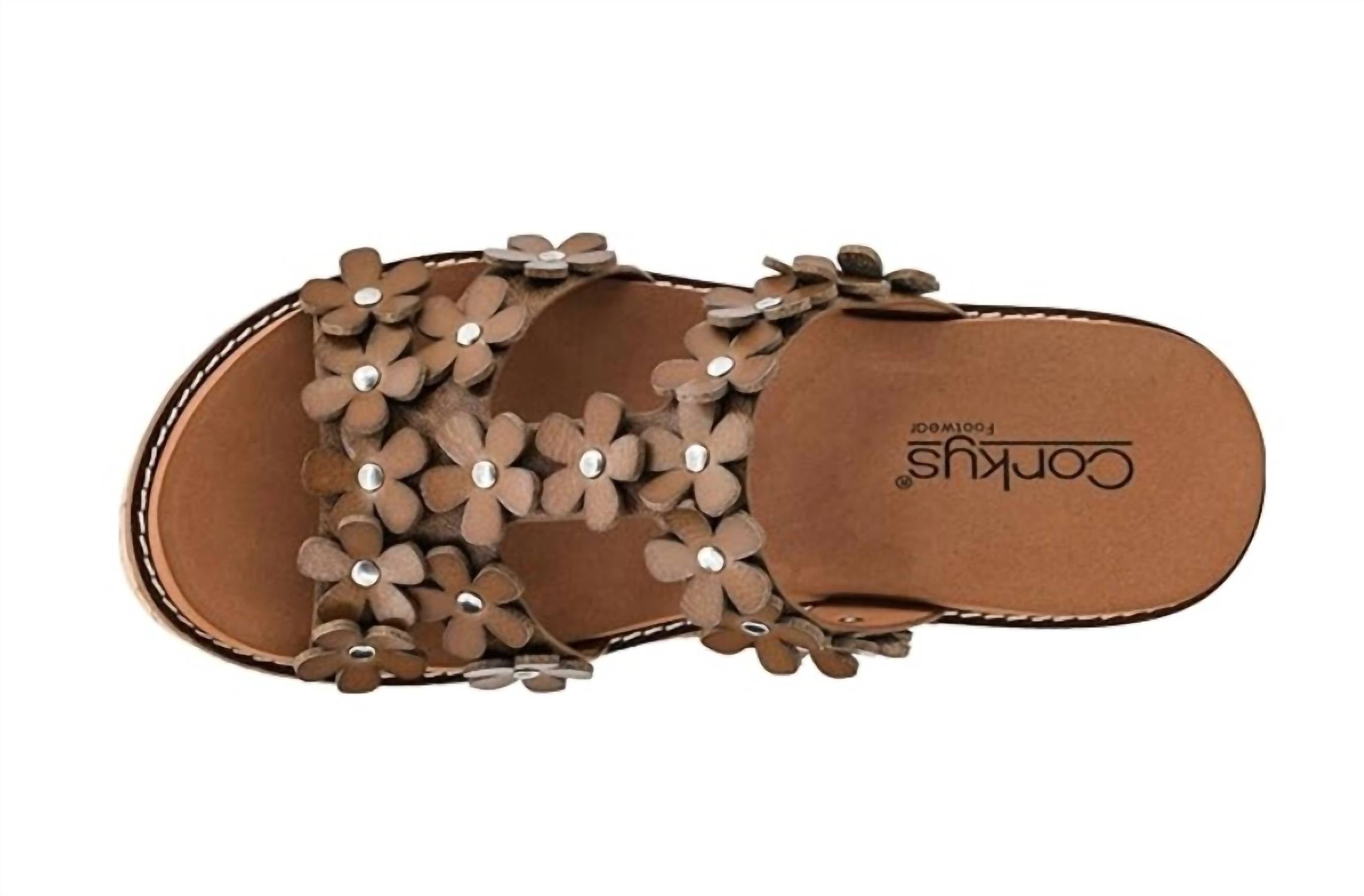 Corkys Footwear Women's Mic Drop Sandals in tan - women's shoe - alternate view