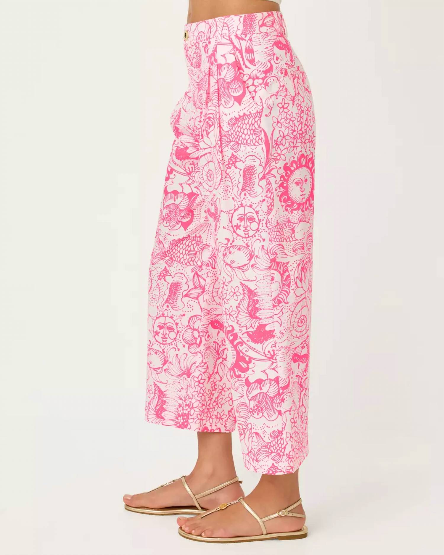 Lilly Pulitzer - Mandalay Wide Leg Crop Pant