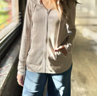Pure Amici - Long Sleeve Zip Hoodie