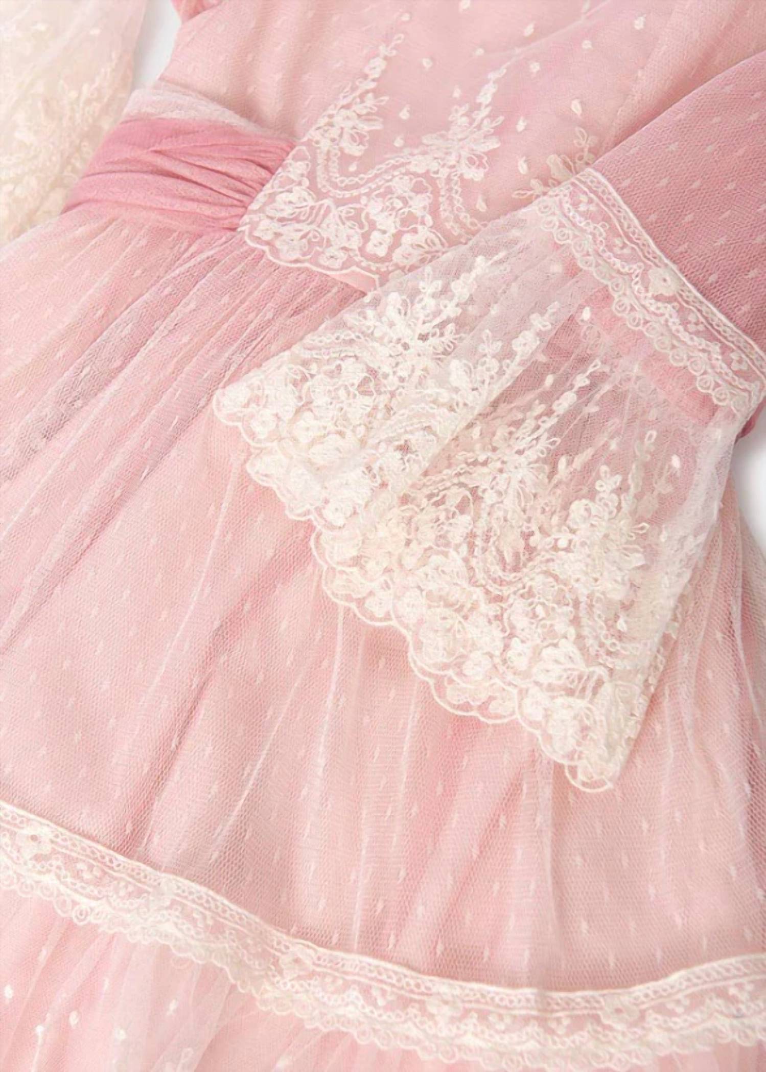 Mayoral - Lace Overlay Dress