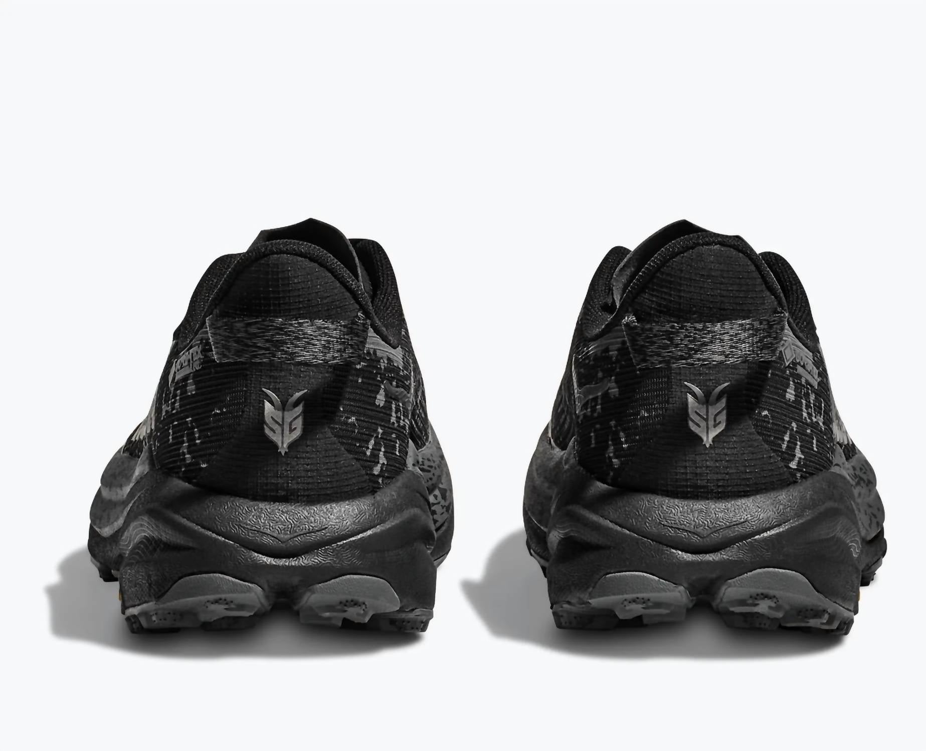 Hoka Women's Speedgoat 6 Gtx Shoe in black outer orbit - women's shoe - alternate view