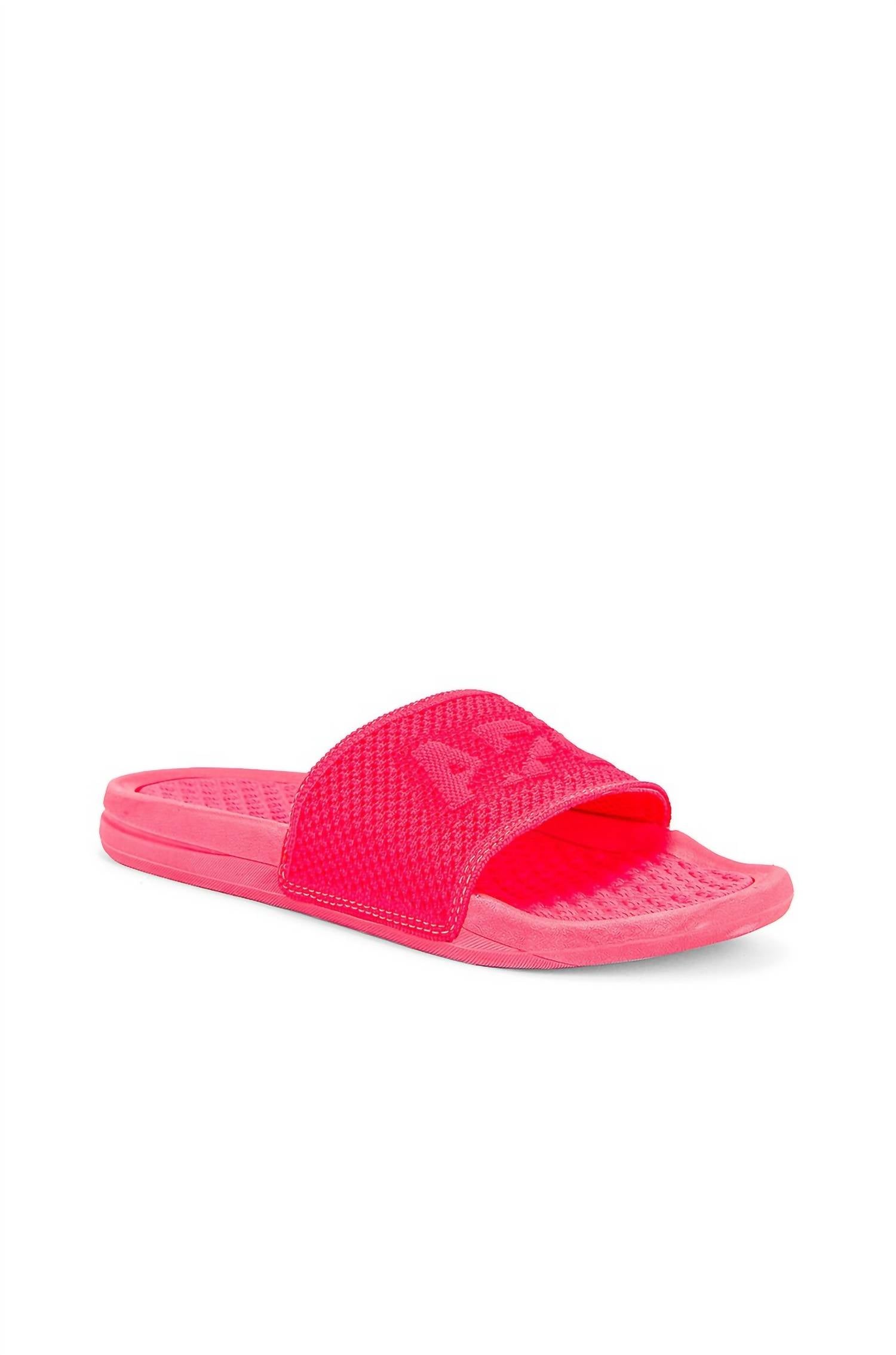 Apl - WOMEN'S BIG LOGO TECHLOOM SLIDE