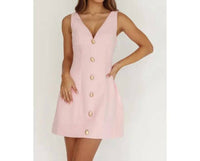 One & Only - Sleeveless Shift Mini Dress