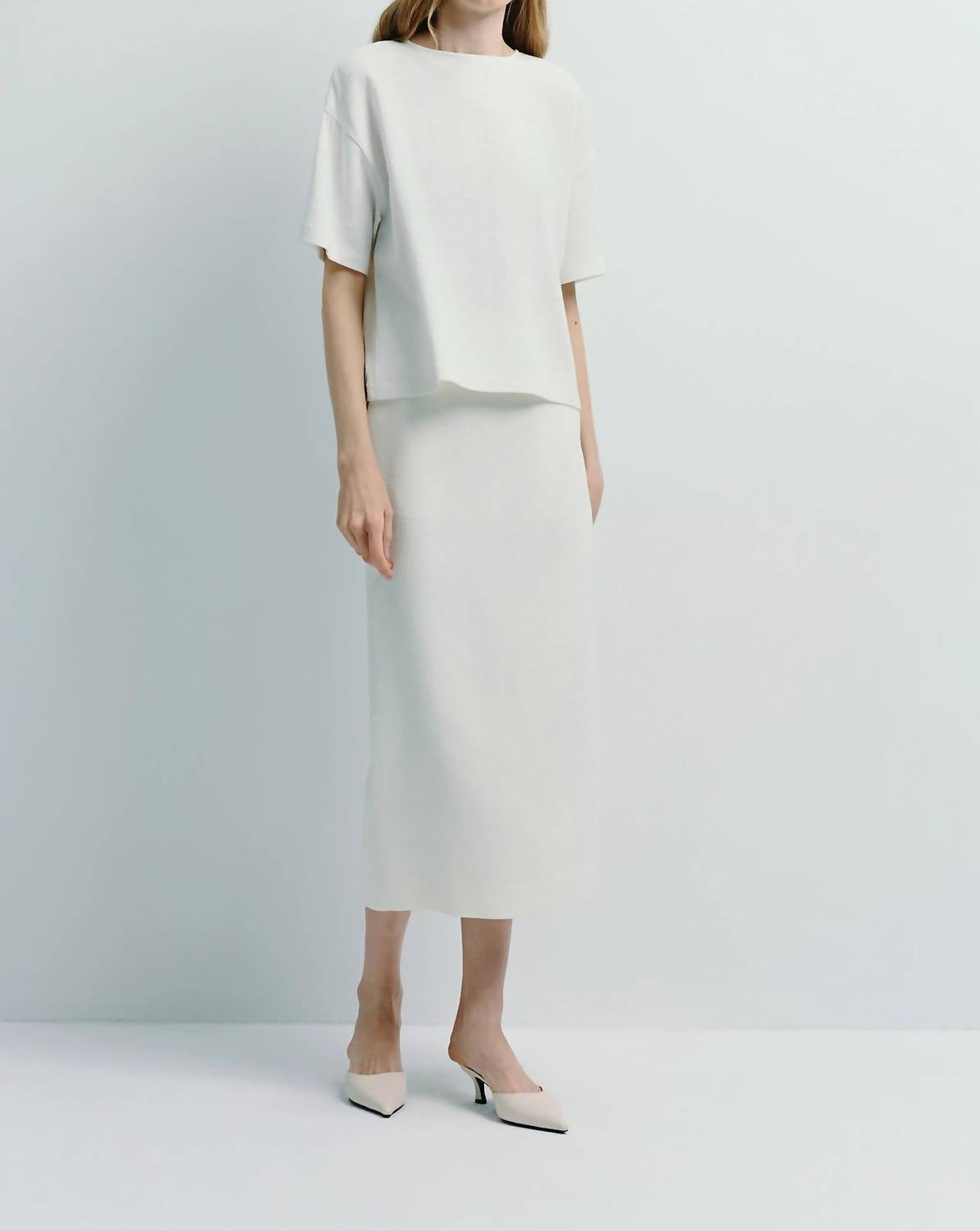 Rue Sophie - Boîte Short-sleeve Boxy Top