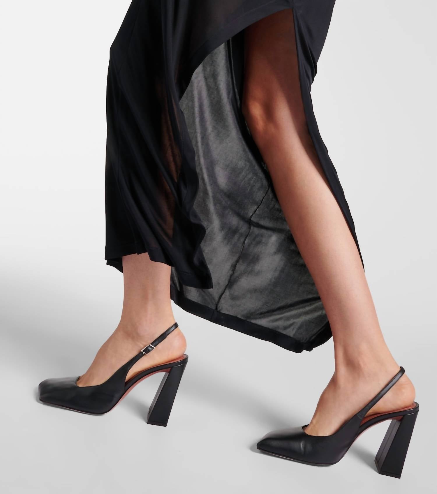 Amina Muaddi - Women's Charlotte Slingback Heel